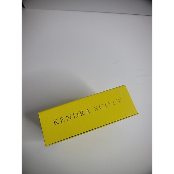 Kendra Scott Empty Box Jewelry Yellow Gold Present Gift Birthday Christmas - Picture 3 of 7